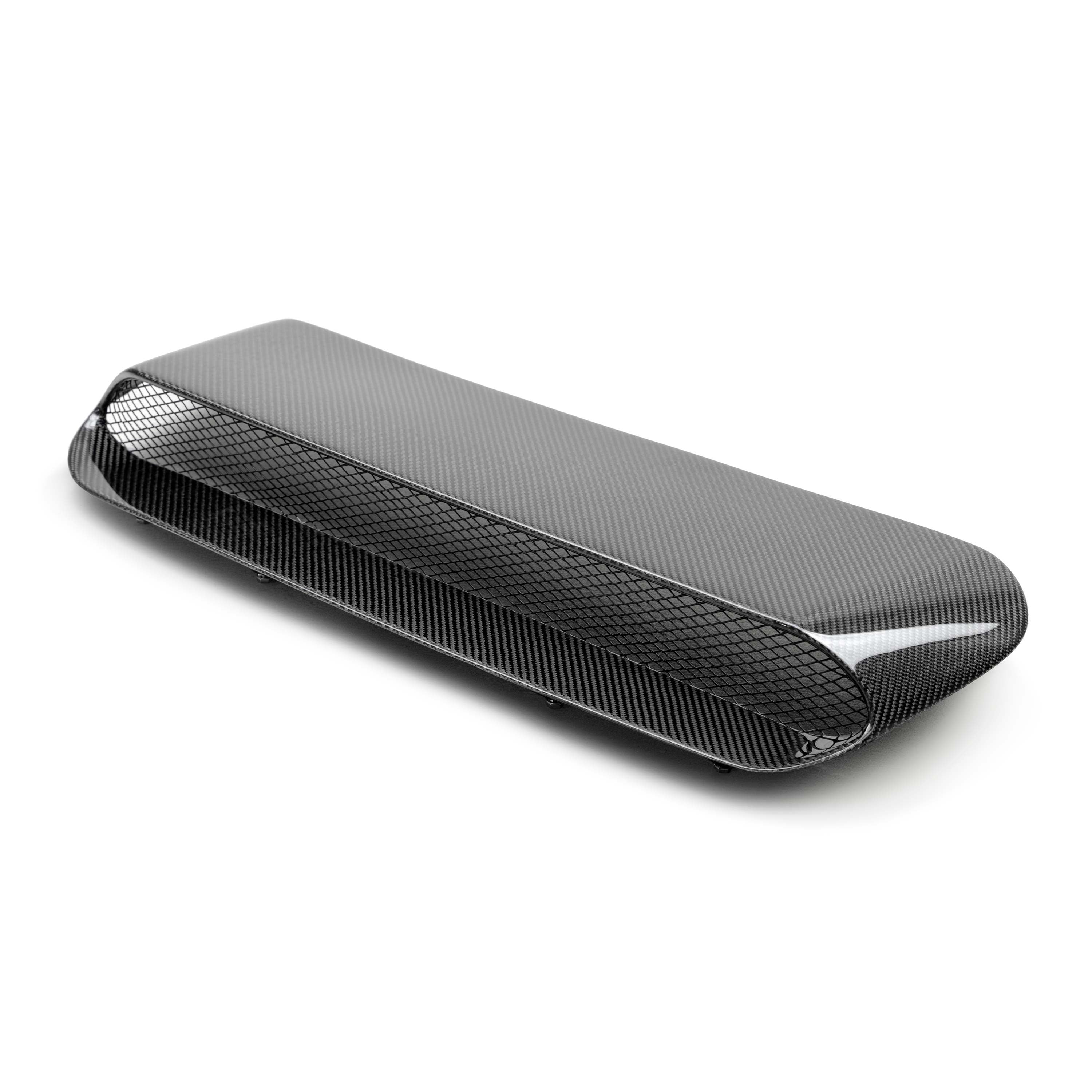 Seibon H-Style Carbon Fiber Hood Scoop - 2022-2024 Subaru WRX (1' Taller Than Stock Scoop)
