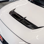 Seibon CW-Style Carbon Fiber Hood Vent - 2023-2025 Honda Civic Type R