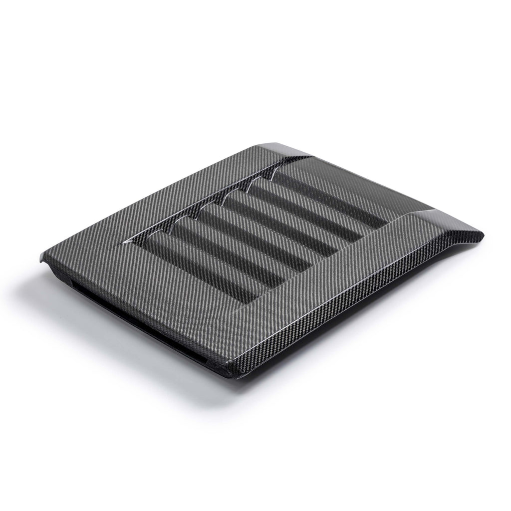Seibon Pro-Style Carbon Fiber Hood Scoop - 2024-2026 Toyota Tacoma TRD Sport/TRD Pro