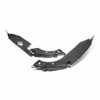 Seibon Carbon Fiber Under Hood Inner Wing Trim - 2017-2021 Honda Civic Type R