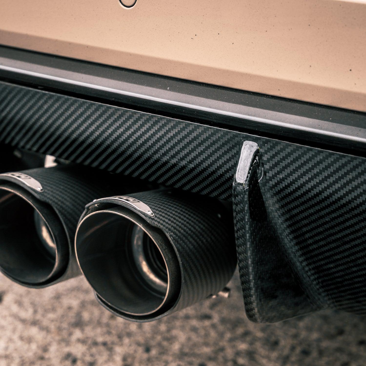 MHC+ BMW G80 & G81 M3 Carbon Fibre OEM Style Rear Diffuser & Rear Corner Kit