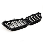 MHC+ BMW F87 M2 Competition Pre Preg Carbon Fibre & Gloss Black Premium Front Grille