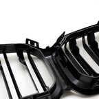 MHC+ BMW F87 M2 Competition Pre Preg Carbon Fibre & Gloss Black Premium Front Grille