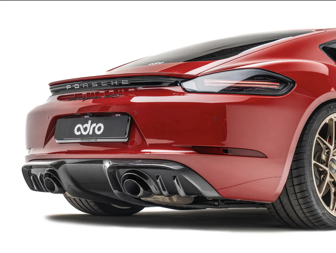 ADRO Porsche 718 Carbon Fiber Rear Diffuser