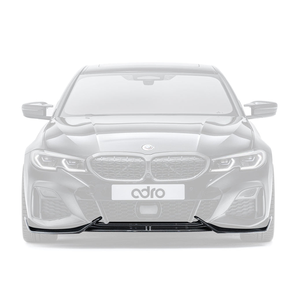 ADRO BMW G20 (PRE-LCI) M340i Carbon Fiber Front Lip (2020-2022)