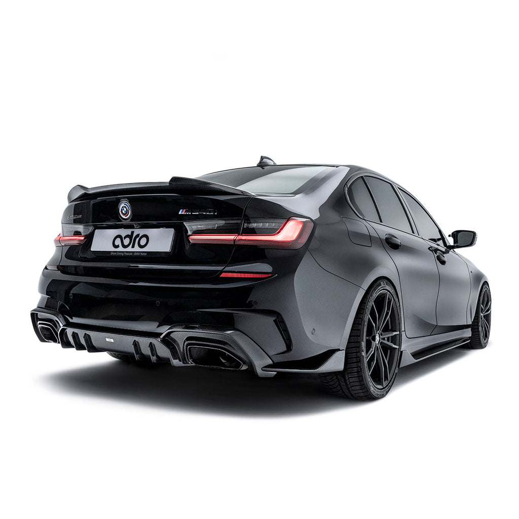 ADRO BMW G20 M340i Carbon Fiber Side Skirts (2020+)
