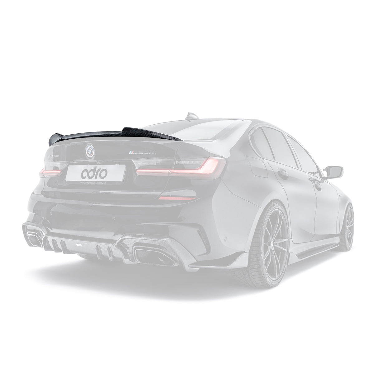 ADRO BMW G20 M340i Dry Carbon Fiber Spoiler (2020+)
