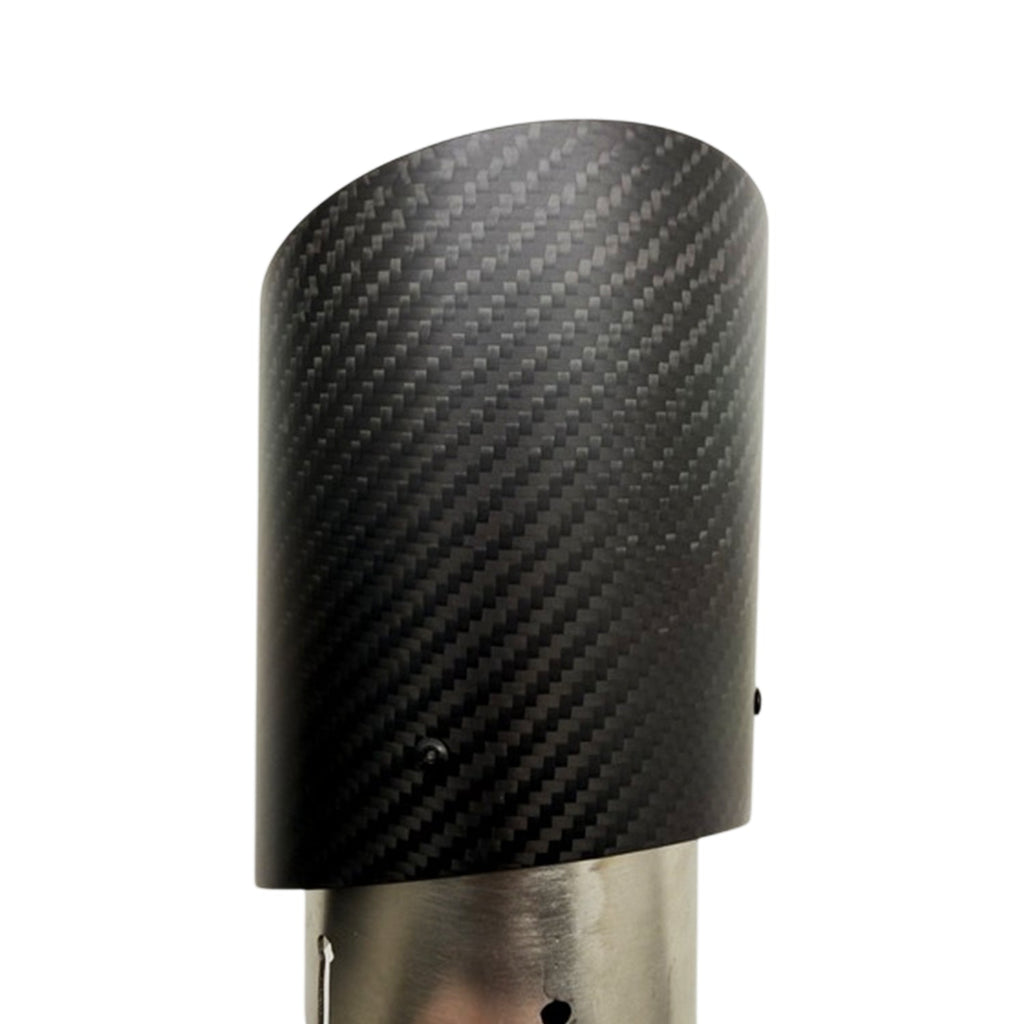 R44 BMW G90 & G99 M5 Matte Carbon Fibre Exhaust Tips Set - Minor Imperfection / Grade B