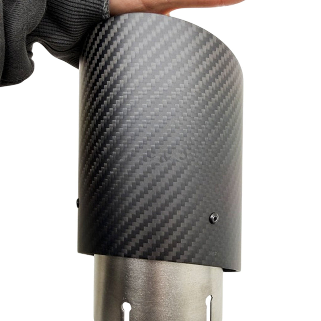 R44 BMW G90 & G99 M5 Matte Carbon Fibre Exhaust Tips Set - Minor Imperfection / Grade B