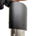 R44 BMW G90 & G99 M5 Matte Carbon Fibre Exhaust Tips Set - Minor Imperfection / Grade B