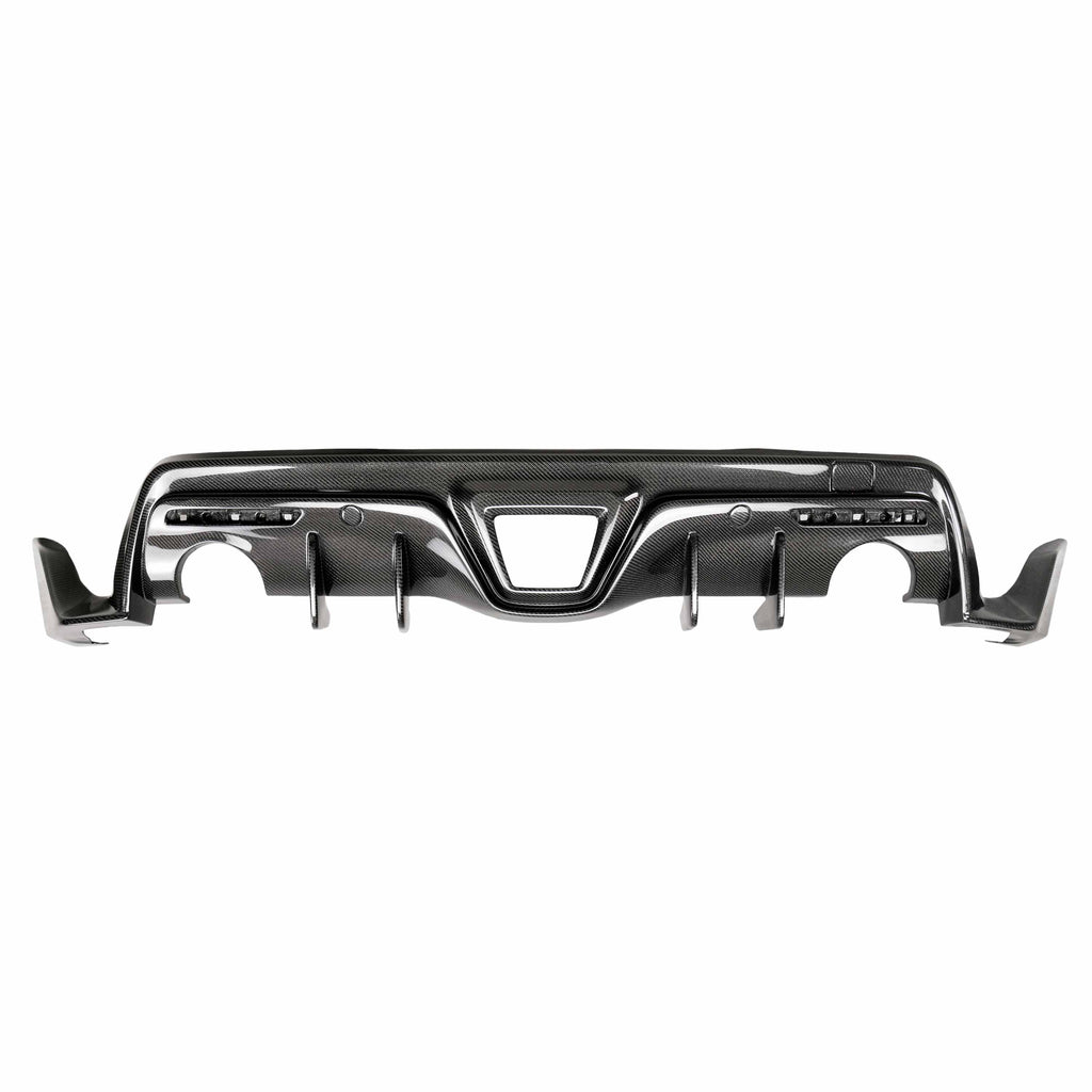 Seibon MB-Style Carbon Fiber Rear Diffuser - 2020-2024 Toyota GR Supra