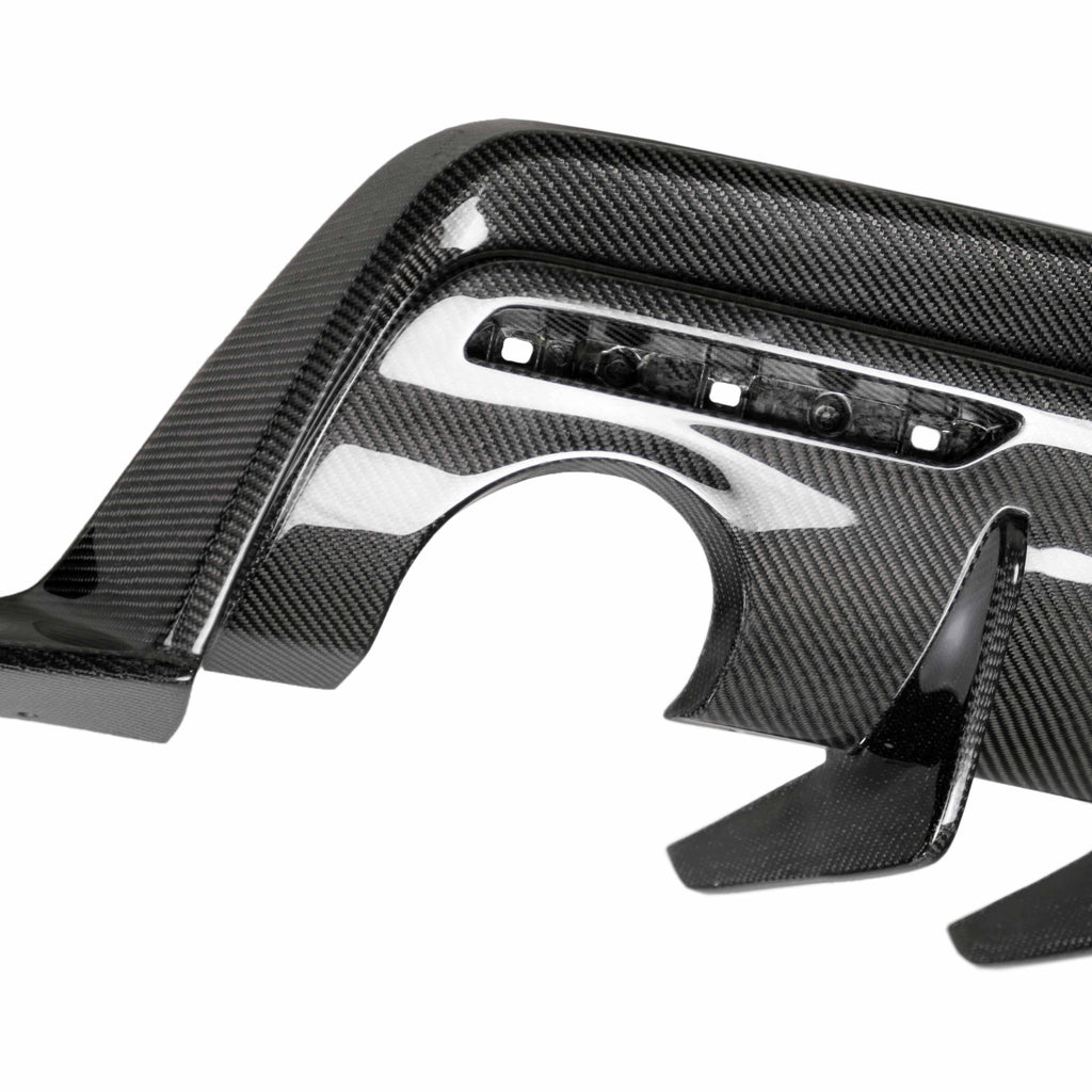 Seibon MB-Style Carbon Fiber Rear Diffuser - 2020-2024 Toyota GR Supra