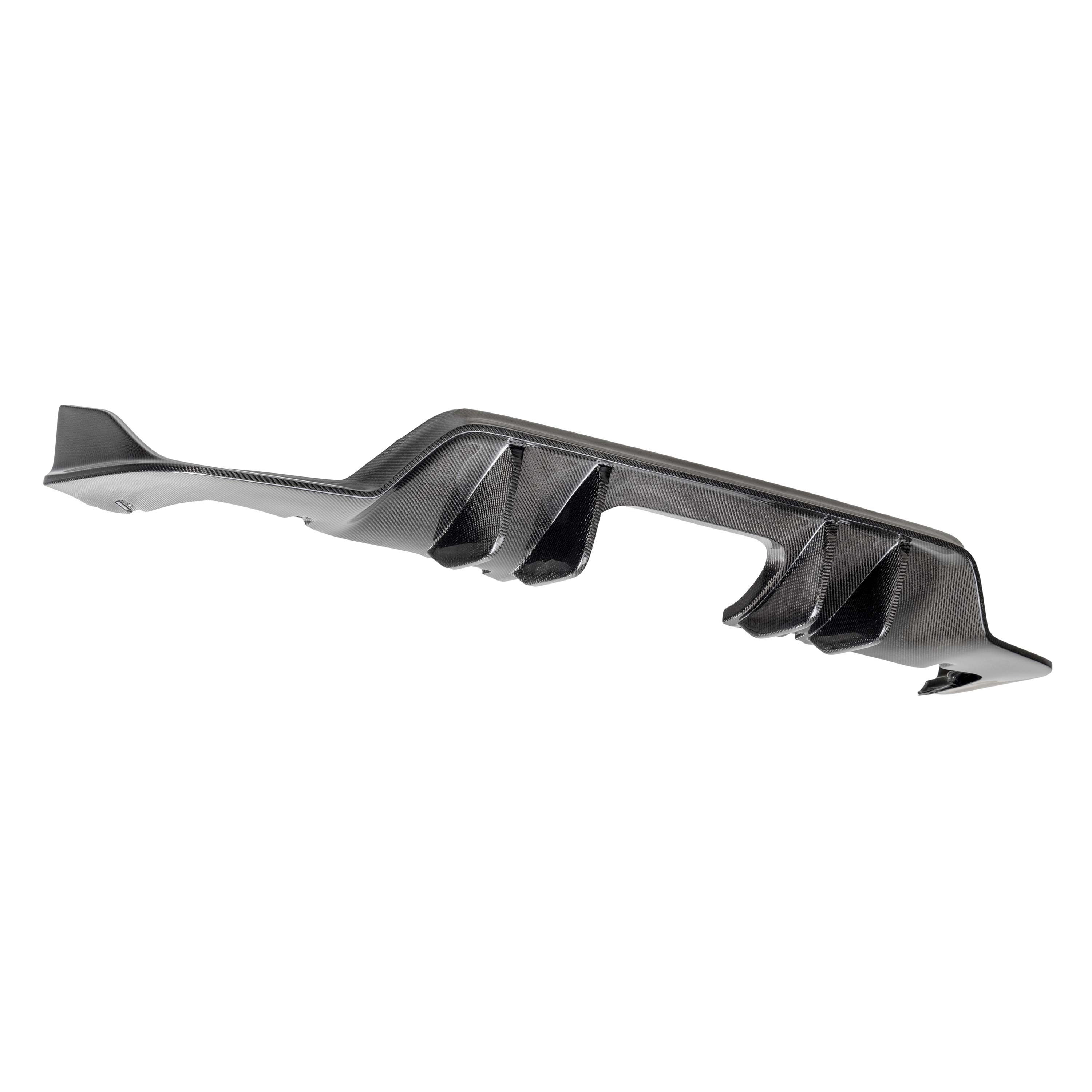 Seibon MB-Style Carbon Fiber Rear Diffuser - 2023-2024 Honda Civic Type R