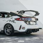 Seibon MB-Style Carbon Fiber Rear Diffuser - 2023-2024 Honda Civic Type R