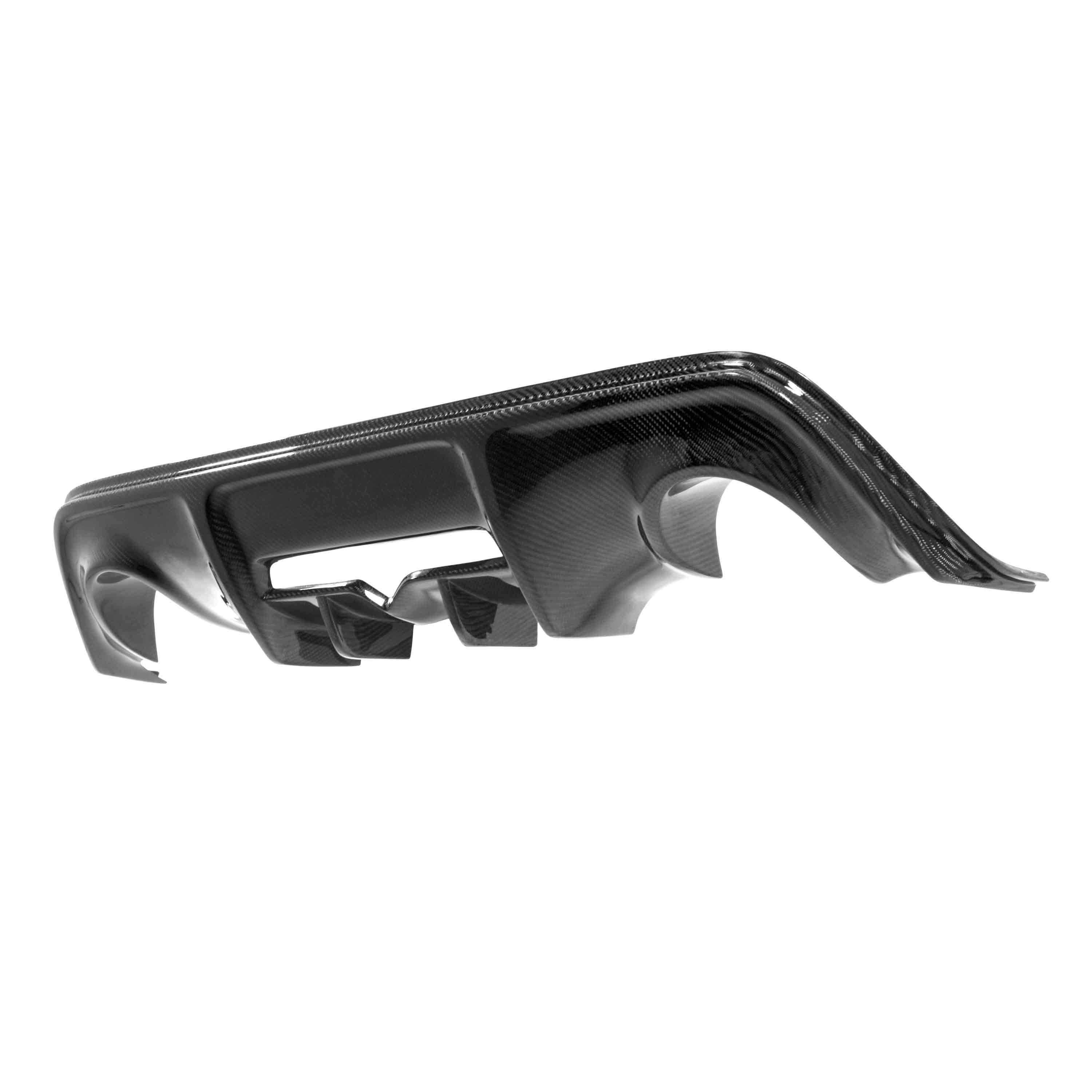 Seibon Carbon Fiber Rear Diffuser Cover - 2013-2020 Scion FRS / 2013-2017 Subaru BRZ