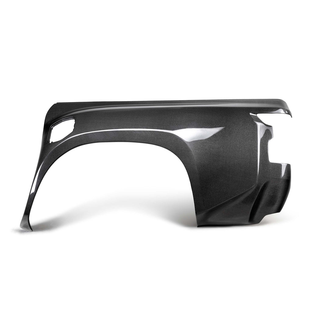 Seibon MB-Style Carbon Fiber Bedsides - 2022 Nissan Frontier (2' Rise & 4' Wider)