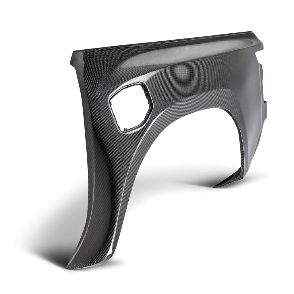 Seibon MB-Style Carbon Fiber Bedsides - 2022 Nissan Frontier (2' Rise & 4' Wider)