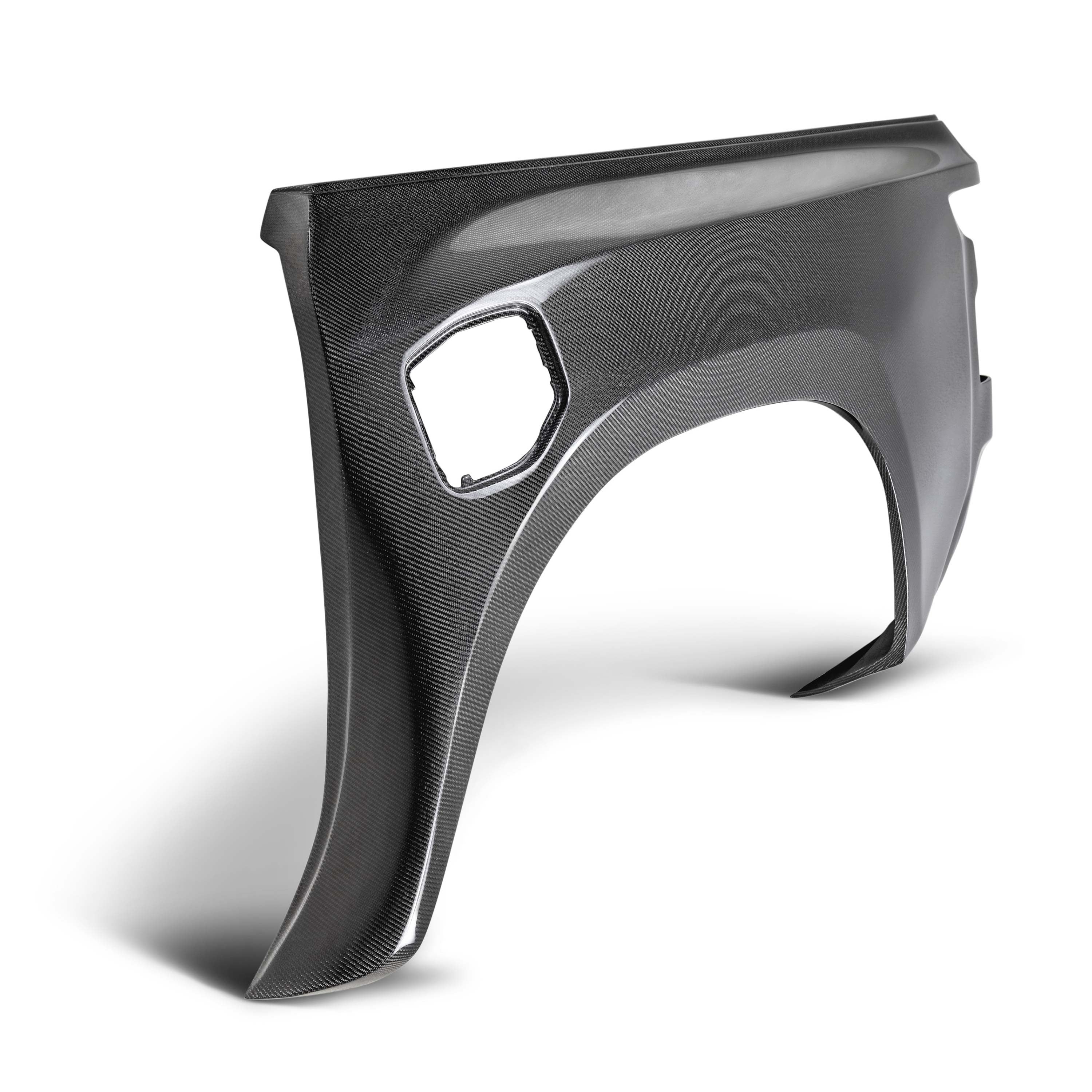Seibon MB-Style Carbon Fiber Bedsides - 2022 Nissan Frontier (2' Rise & 4' Wider)