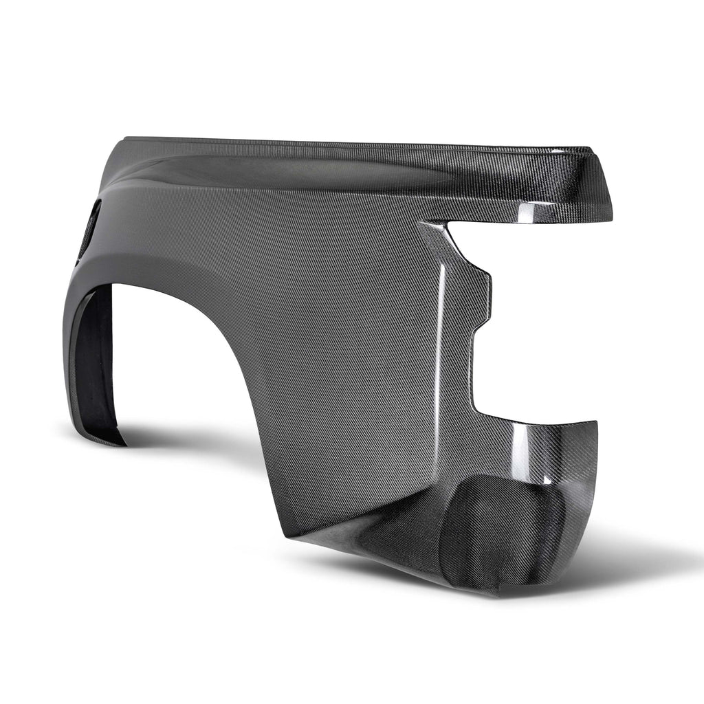 Seibon MB-Style Carbon Fiber Bedsides - 2022 Nissan Frontier (2' Rise & 4' Wider)