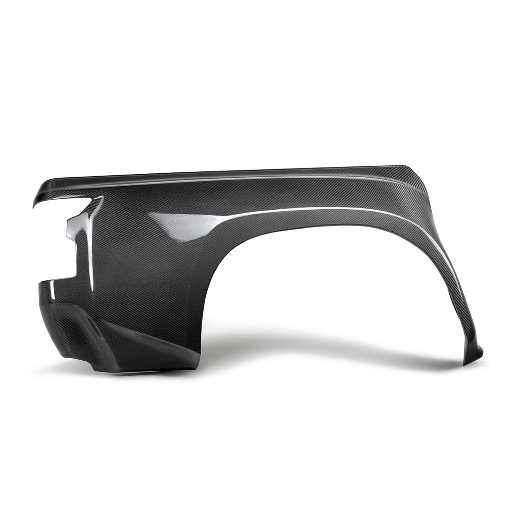 Seibon MB-Style Carbon Fiber Bedsides - 2022 Nissan Frontier (2' Rise & 4' Wider)