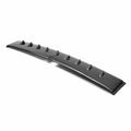 Seibon Carbon Fiber Roof Fin Spoiler - 2008-2015 Mitsubishi Lancer EVO X (No Sound Package, No Sunroof)