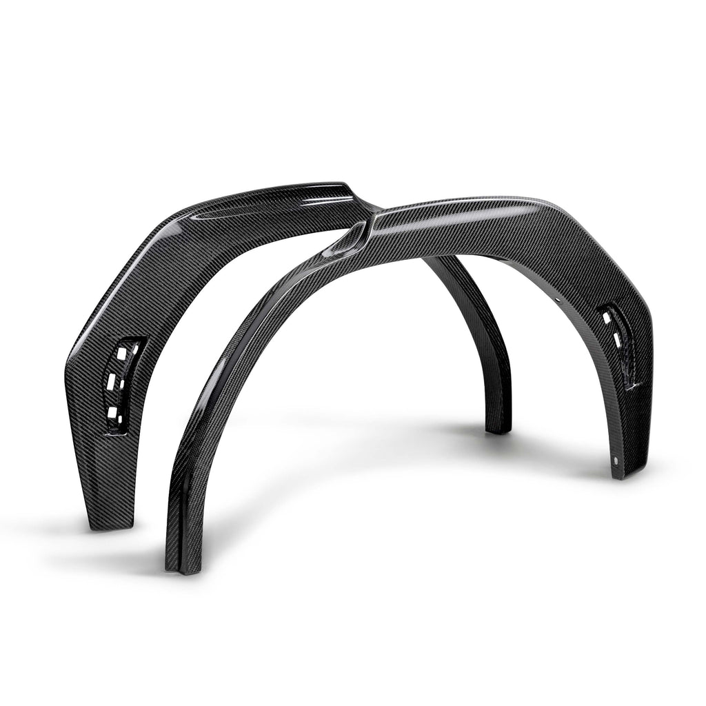 Seibon Carbon Fiber Rear Fender Trim - 2022-2024 Subaru WRX