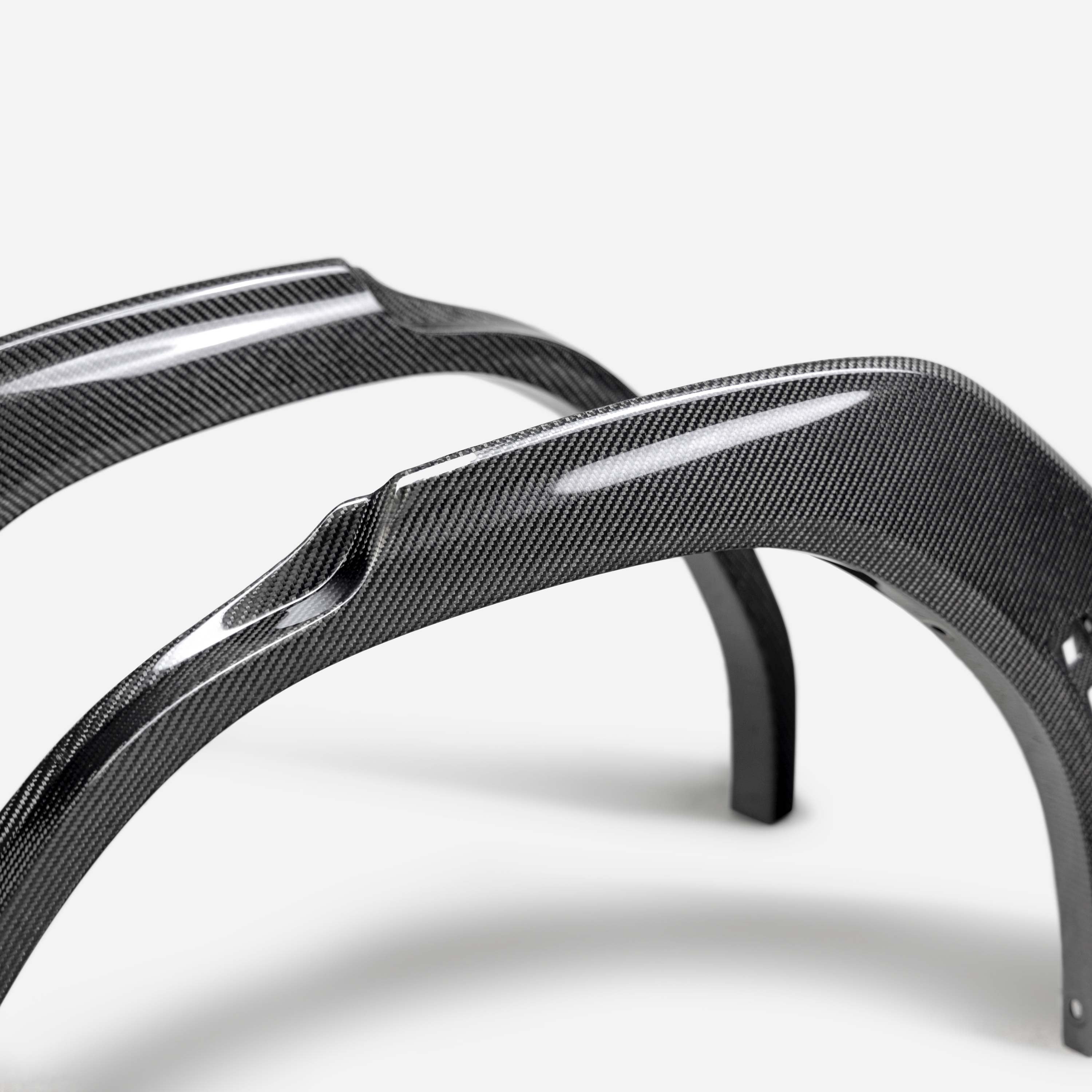 Seibon Carbon Fiber Rear Fender Trim - 2022-2024 Subaru WRX