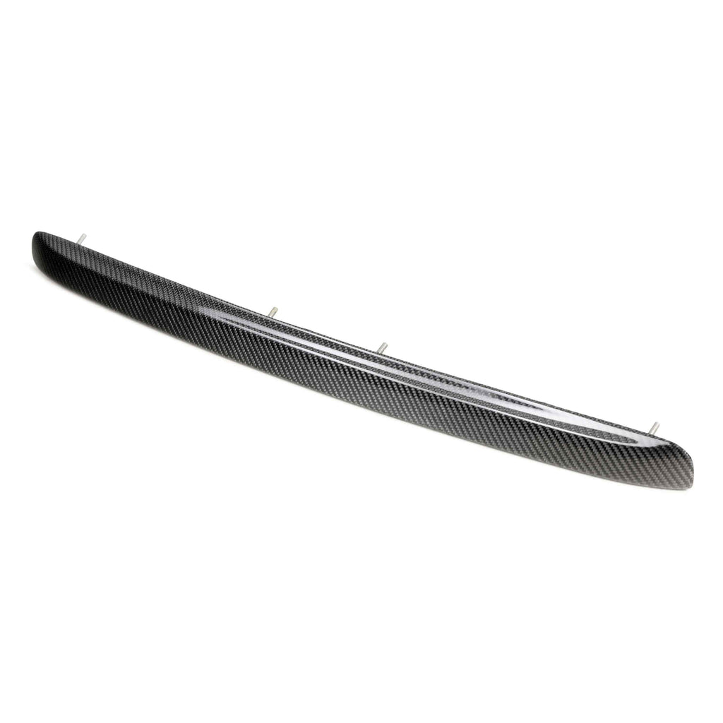 Seibon Carbon Fiber Trunk Garnish - 2015-2021 Subaru WRX/STI (With Cutout For Trunk Release)