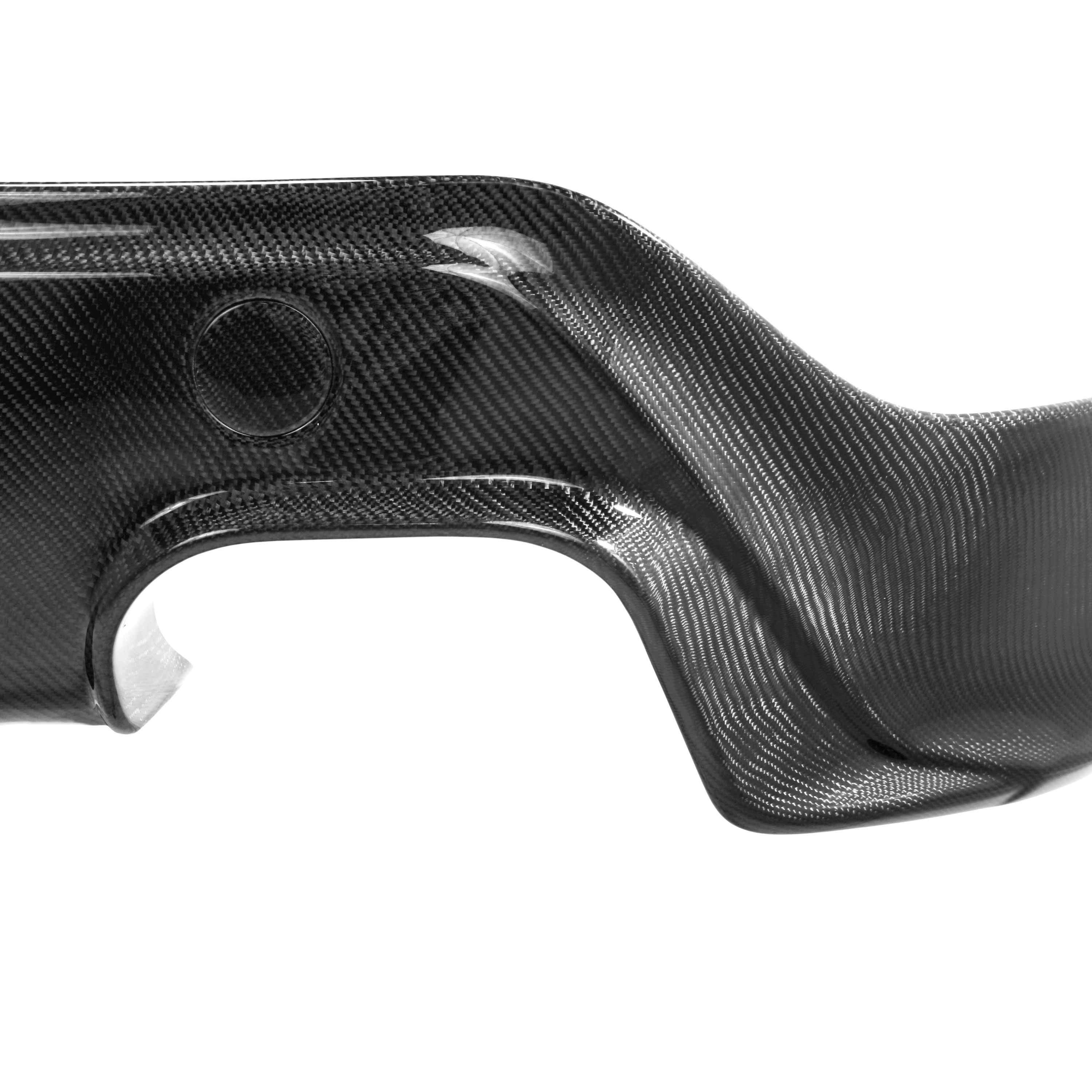 Seibon TB-Style Carbon Fiber Rear Lip - 2013-2016 Scion FRS / 2017-2020 Toyota 86 / 2013-2020 Subaru BRZ