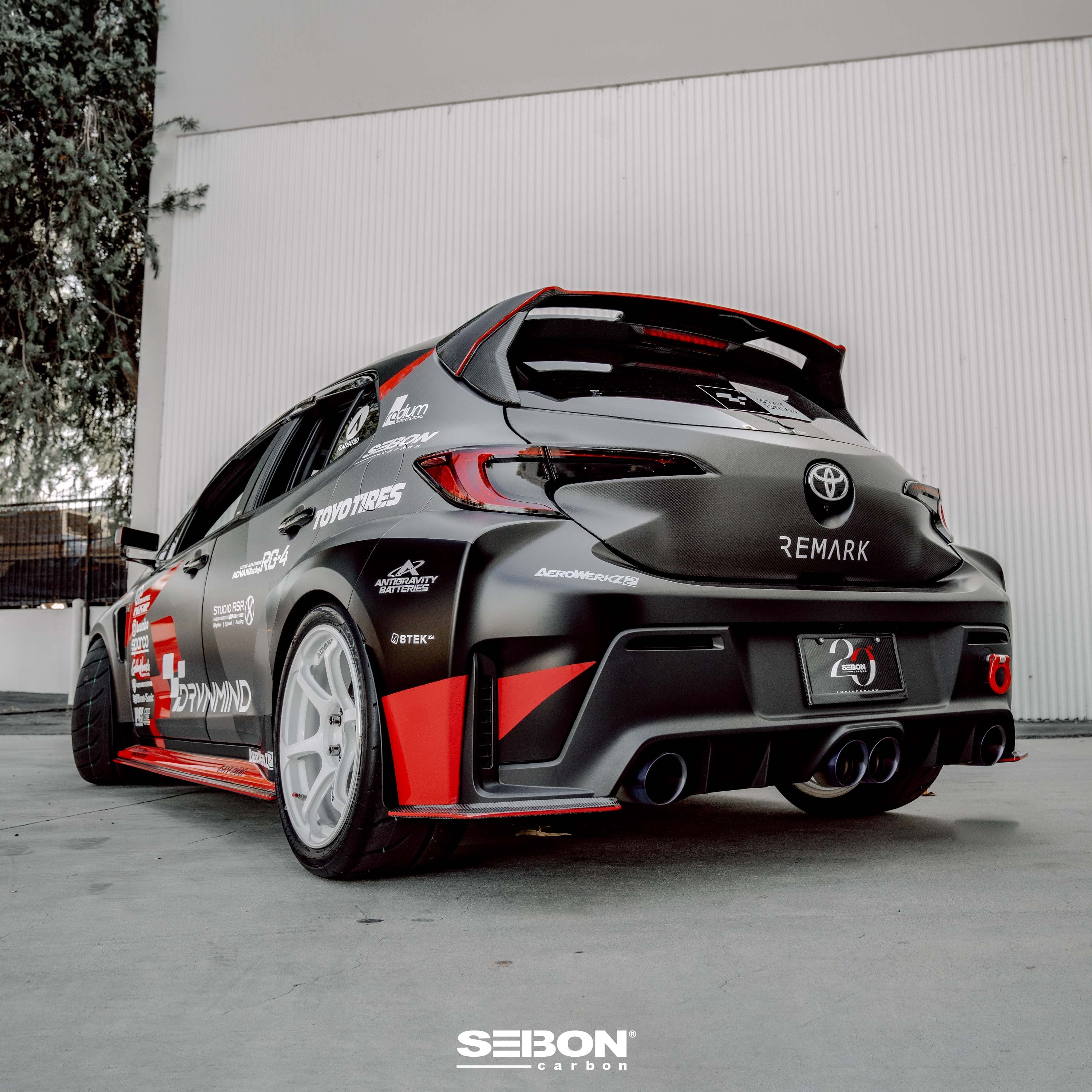 Seibon MB-Style Carbon Fiber Rear Lip - 2023-2024 Toyota GR Corolla
