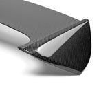 Seibon STI-Style Carbon Fiber Rear Spoiler - 2008-2014 Subaru WRX/STI Hatchback (Shaved With No 3rd Brake Light)
