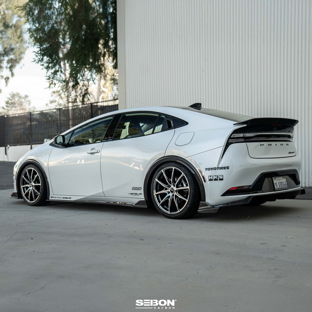 Seibon MB-Style Carbon Fiber Rear Spoiler - 2023-2025 Toyota Prius/Prius Prime