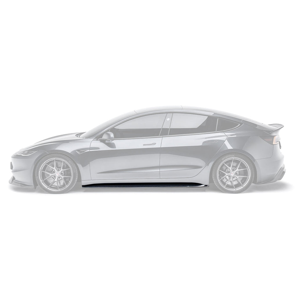 ADRO Tesla Model 3 Highland & Performance Carbon Fiber Side Skirts