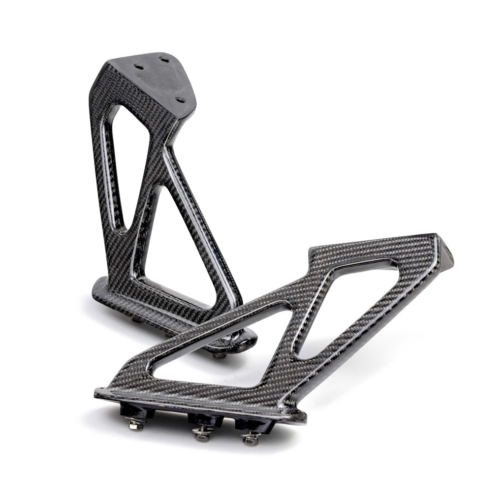 Seibon OEM-Style Carbon Fiber Rear Spoiler Mounting Bracket - 2023-2024 Honda Civic Type R
