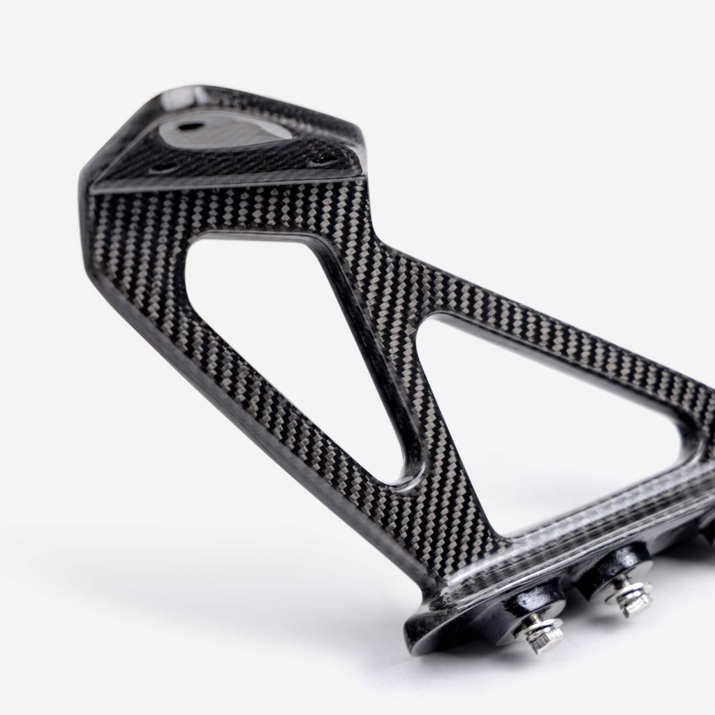 Seibon OEM-Style Carbon Fiber Rear Spoiler Mounting Bracket - 2023-2024 Honda Civic Type R