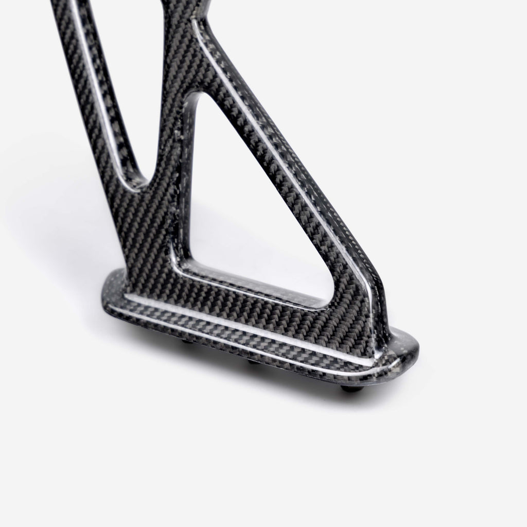 Seibon OEM-Style Carbon Fiber Rear Spoiler Mounting Bracket - 2023-2024 Honda Civic Type R
