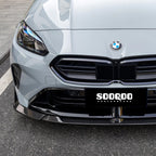 SooQoo BMW F70 1 Series & F74 2 Series Front Splitter In Gloss Carbon Fibre