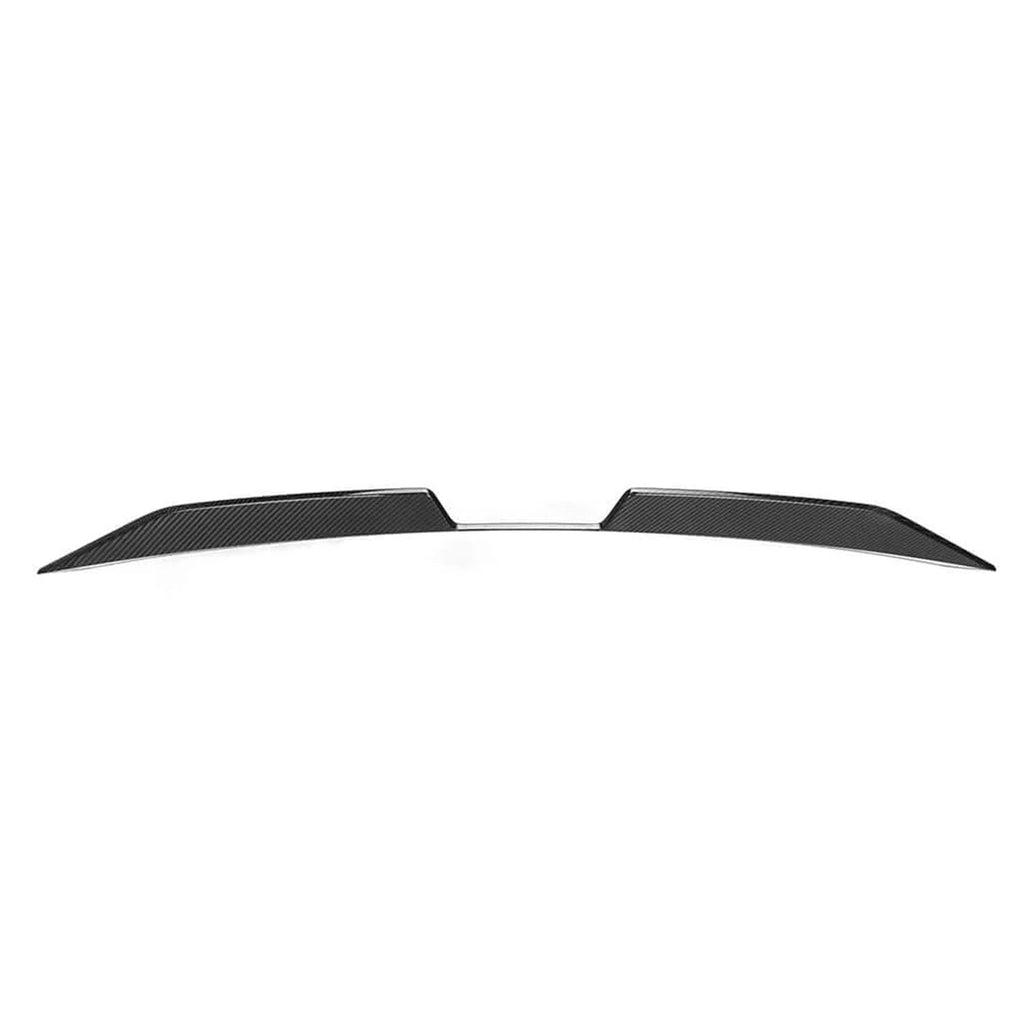 SooQoo BMW F74 2 Series Upper Rear Roof Spoiler In Gloss Carbon Fibre