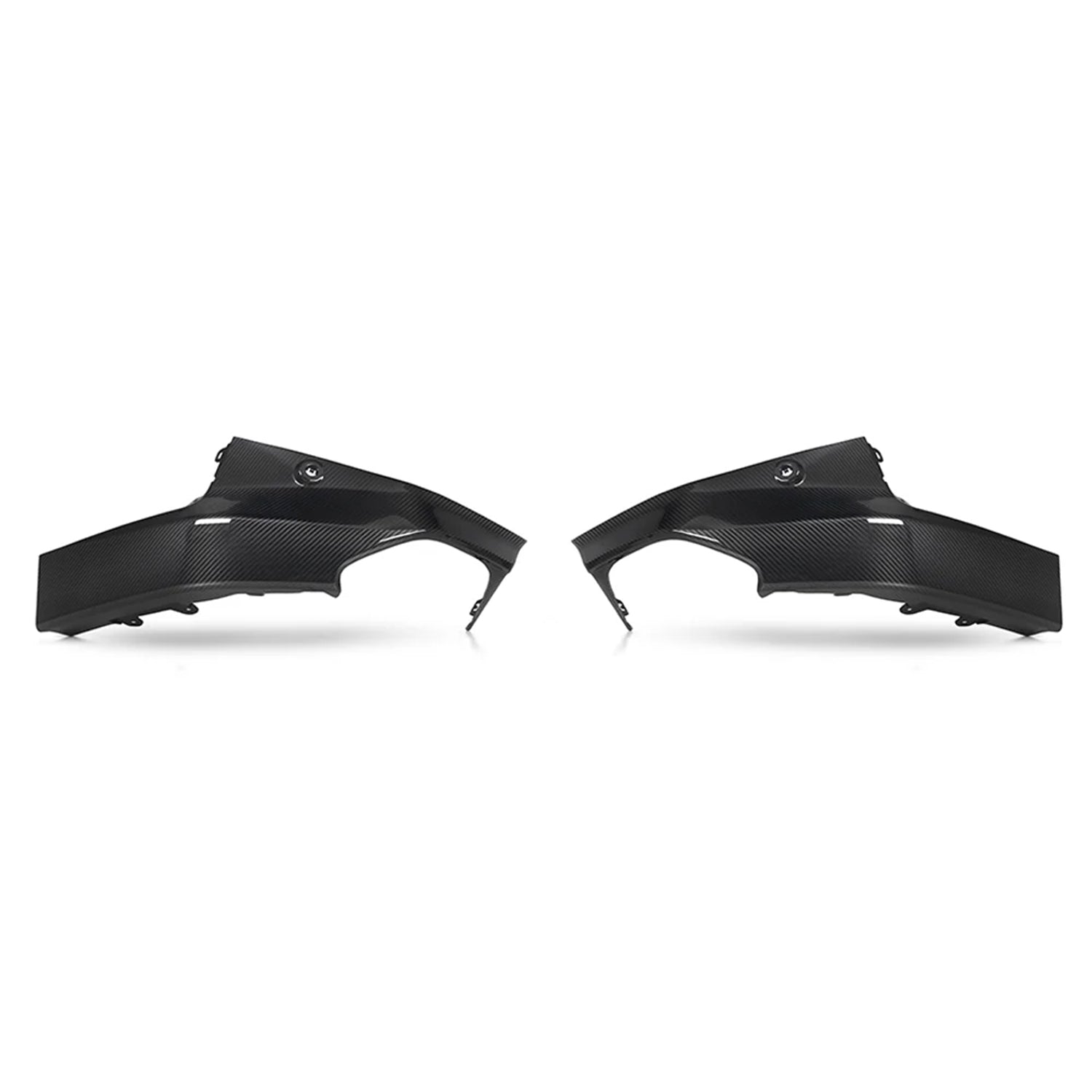 SooQoo BMW G42 M240i Rear Side Diffusers In Gloss Carbon Fibre