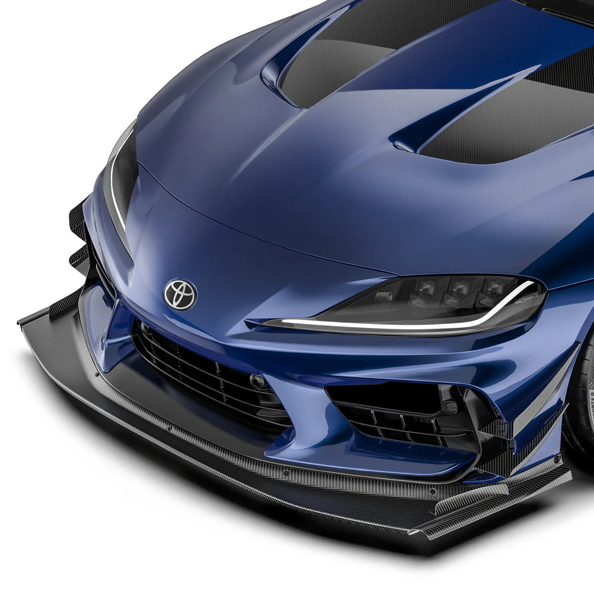 ADRO Racing Division Toyota GR Supra ARD Prepreg Canards (ADRO Bumper)