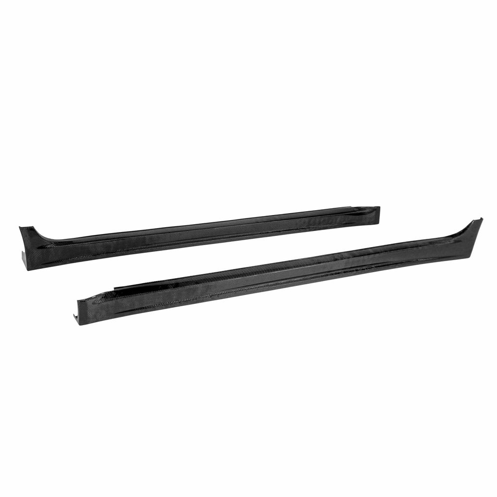 Seibon VR-Style Carbon Fiber Side Skirts - 2008-2015 Mitsubishi Lancer EVO X