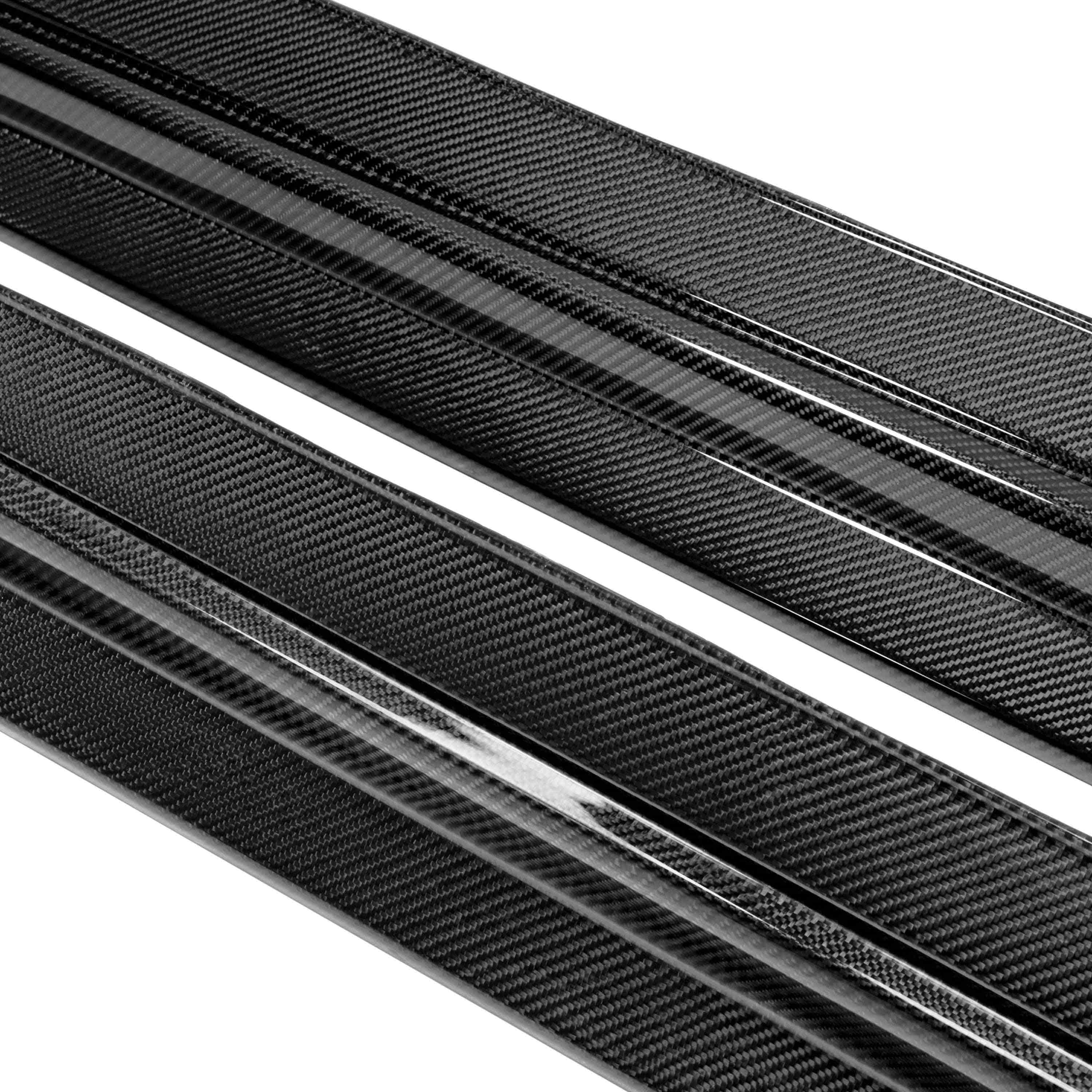 Seibon VS-Style Carbon Fiber Side Skirts - 2009-2016 Nissan GTR (Do Not Fit NISMO)