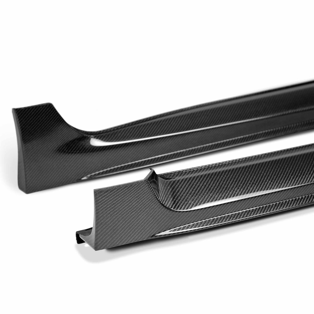 Seibon OE-Style Carbon Fiber Side Skirts - 2015-2021 Subaru WRX/STI
