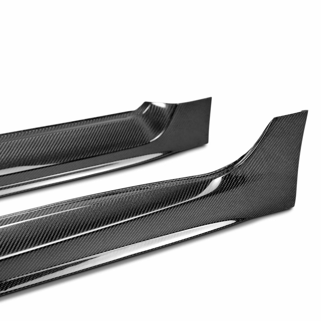 Seibon OE-Style Carbon Fiber Side Skirts - 2015-2021 Subaru WRX/STI