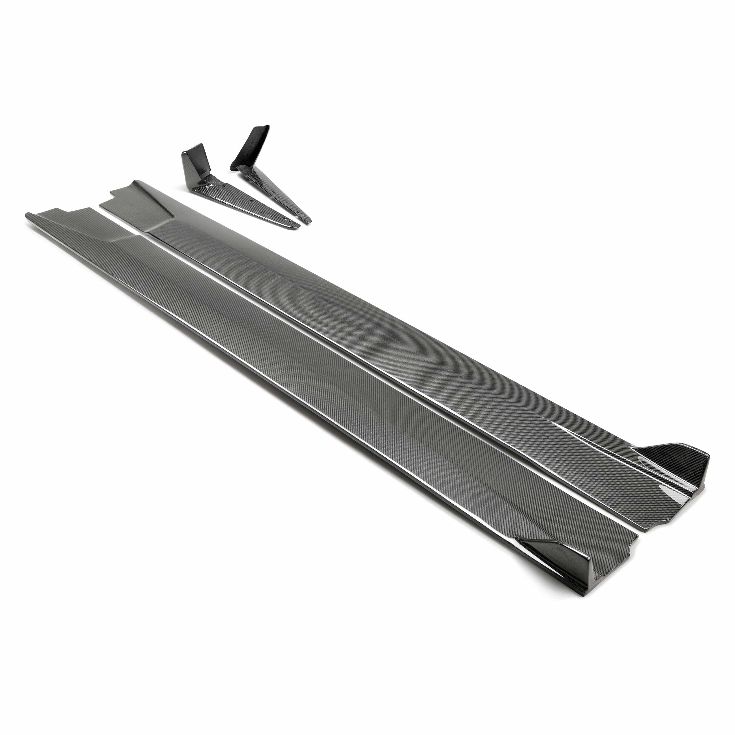 Seibon TB-Style Carbon Fiber Side Skirts - 2017-2022 Infiniti Q60