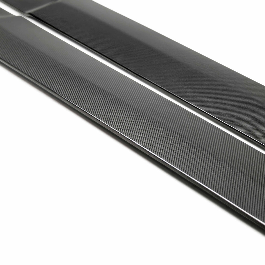 Seibon TB-Style Carbon Fiber Side Skirts - 2017-2022 Infiniti Q60