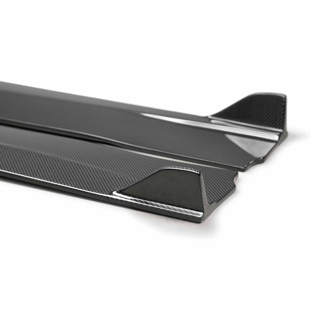 Seibon TB-Style Carbon Fiber Side Skirts - 2017-2022 Infiniti Q60