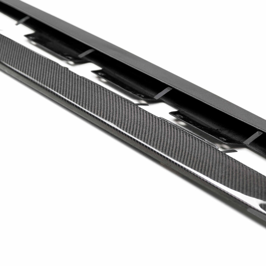 Seibon OE-Style Carbon Fiber Side Skirts - 2020-2024 Toyota GR Supra