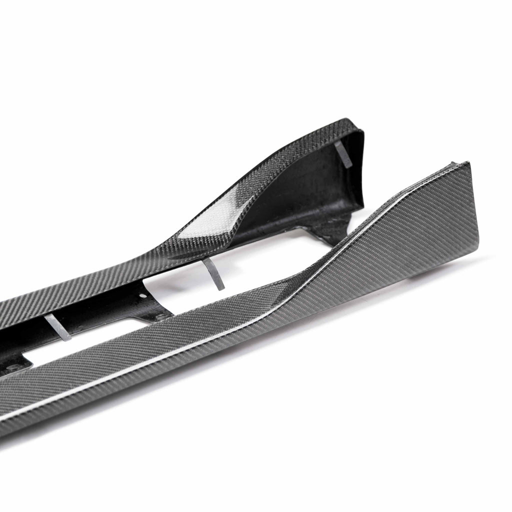 Seibon OE-Style Carbon Fiber Side Skirts - 2020-2024 Toyota GR Supra