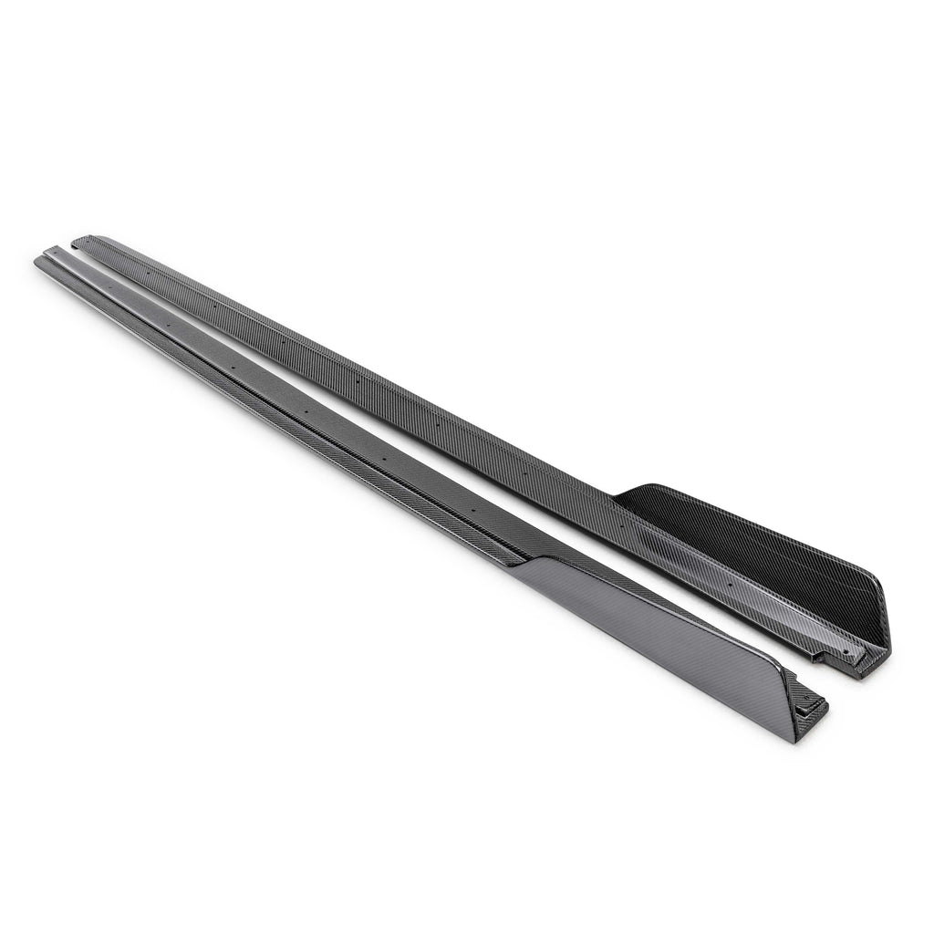 Seibon MB-Style Carbon Fiber Side Skirts - 2022-2024 Subaru WRX